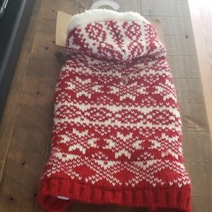 Jingles & Joy Dog Sweater w/ hood